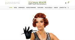 Desktop Screenshot of ilonahair.com